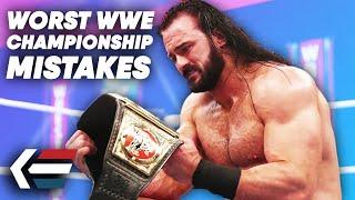 WWE's WORST Mistakes Made with the WWE Championship | WrestleTalk Lists with Adam Blampied