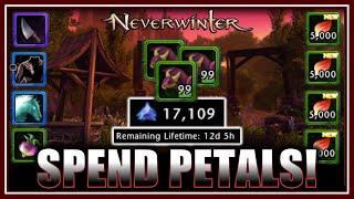 SPEND YOUR PETALS: Gain Thousands of Insignia Powder & Event Food (easy AD & progress) - Neverwinter