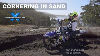 How to corner in soft sand on dirt bikes︱Cross Training Enduro