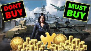 Things you MUST KNOW before spending money  War thunder store guide