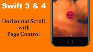 Horizontal Scroll View with Page Control (Swift 3 & 4 + Xcode 9.0)