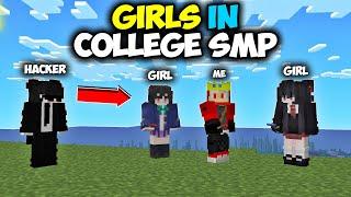 Saving 2 Girls From a TOXIC Player on our Minecraft COLLEGE SMP Server and Look What Happened..