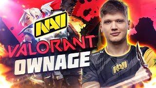 S1MPLE PLAYS VALORANT FOR THE FIRST TIME