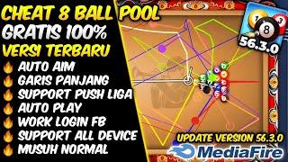 FREE‼️CHEAT 8 BALL POOL TERBARU 2025 NEW UPDATE AIM TOOL GARIS PANJANG OTOMATIS 3 LINE ANTI BANED