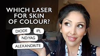 BEST/ WORST LASERS for Brown/ Dark SOC DOCTOR V |  laser hair removal review | DR V #POC