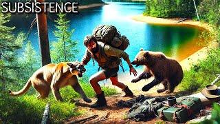 Deadly Day! Day 30 Wilderness Survival | Subsistence Gameplay