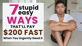 7 Ways to Make $200 Fast When You Need Money Now (In 2024)