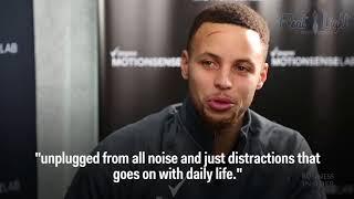 Steph Curry Explains Floating Light