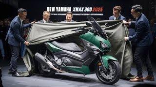 New ::2025 Yamaha X-MAX 300: Redefining the Maxi Scooter Segment"