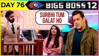 Salman Khan SLAMS Surbhi Rana, SUPPORTS Sreesanth | Bigg Boss 12 Full Episode Update