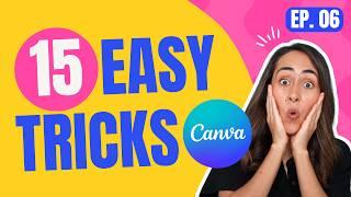 15 Canva Tips That Are Total Life-Savers!  [FREE & PRO] | Ep. 06