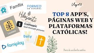 TOP 8 APP´S, PÁGINAS WEB Y PLATAFORMAS CATÓLICAS!  #18 #Famiplay #Famflix #Formed #Cathopic