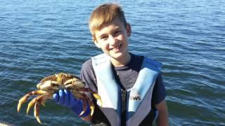 Crabbing from the Jetty Fishery @ Nehalem Bay -  October 2016