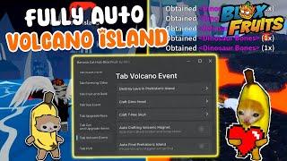 Blox Fruits Script/Hack  Fully Auto Volcano Island (Prehistoric Island) | Banana Cat Hub Script