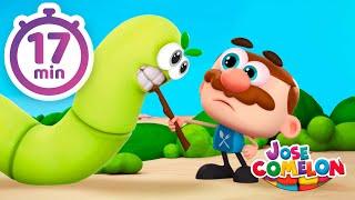 Stories for kids | 17 Minutes Jose Comelon | The Story of the Giant Caterpillar