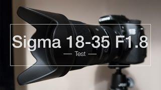 Sigma 18-35 F1.8 DC Art (Canon) Video & Photo Test - I LOVE THE BOKEH ON THIS LENS