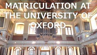 VLOG// Matriculation at Oxford University  - Bree's Oxford Diary