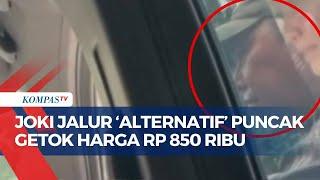 Viral Joki Jalur Alternatif di Puncak Paksa Pengendara Bayar Rp 850 Ribu, Polisi Tangkap Pelaku