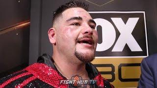 ANDY RUIZ CALLS OUT ANTHONY JOSHUA AFTER IMPRESSIVE STOPPAGE WIN OVER ALEXANDER DIMITRENKO