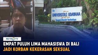 45 Mahasiswa di Bali Jadi Korban Kekerasan Seksual
