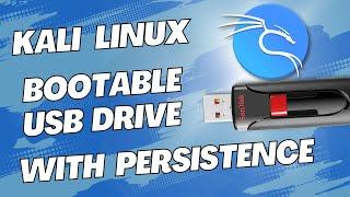 Make a Kali Linux Live Bootable USB with persistence (2023 tutorial)