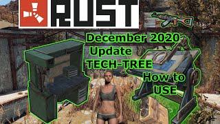 How to :EPIC TECH TREE in RUST December 2020 Update