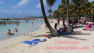 Kleine Antillen  -  Guadeloupe (1)  - ein Badetag  -  6/15