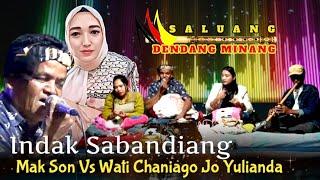 SALDUT MINANG RANCAK..!!MAK SON VS WATI CHANIAGO DI ALEK RANG TANJUNG LOLO