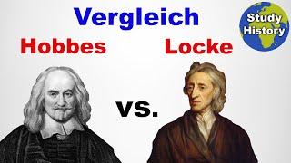 Hobbes und Locke im Vergleich I Menschenbild und Entstehung eines Staates I Anthropologie