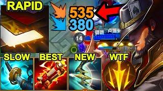 Wild Rift China Twisted Fate Mid - AD TF New Build Runes - AD Fate One Trick Player