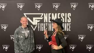 NFA 19 Winners Circle with Karen Simoncelli and Derrick Davis