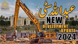 Abdullah City Islamabad Latest Development 2024! AlhamduliAllah on Ground Construction is on Peak.