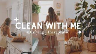 Whole House CLEAN WITH ME | House Update | Relaxing & Therapeutic (making a minimalist home Ep. 3)