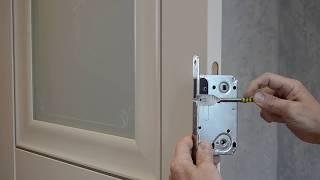 Врезка замка. Installation of a door lock for an amateur.