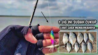 Tips and Easy Ways to Play Micro Jig |  Fishing Baby GT With Micro Jig 7gr |  Jig Cast Ultralight