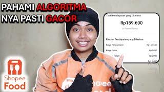 ALGORITMA SHOPEE FOOD DRIVER 2024 CARA AKUN GACOR