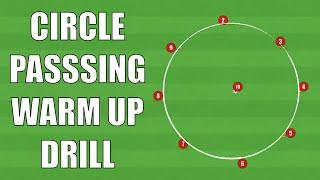 Circle Passing Warm-Up Drill | Football/Soccer