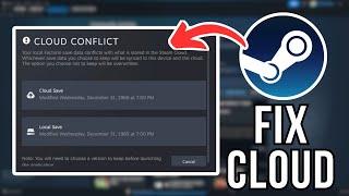 How To Fix Steam Cloud Sync Conflict Error - Full Tutorial