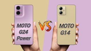 Motorola G24 Power vs Motorola G14