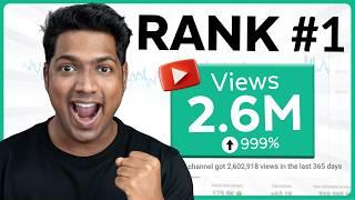 How I Outranked EVERYONE in 1 Day (YouTube Keyword Research 2024)