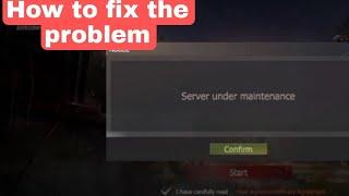 how to fix server under maintenance problem solved||in last island of servival