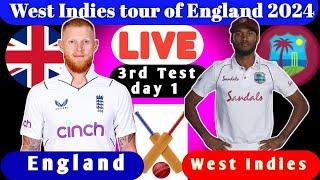 England vs West Indies I ENG vs WI I 3rd test Day 1 | West Indies Tour of England I Cricfame