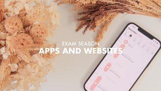 8 useful apps and websites for exam season  planning, scheduling, focus, recall, and self-care