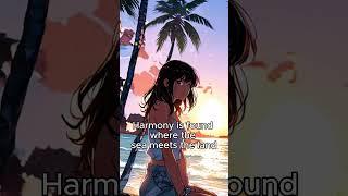 Coastal Harmony  #tranquility  #anime  #calmambiance  #animemusic  #lofimusic  #music