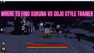 Location of Sukuna vs Gojo Style Trainer! | Project Baki 3