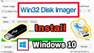 How to install Win32 Disk image writter