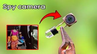 How to make spy camera at home using ir sensor and phone camera