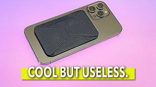 MOFT Doesn't Want You To Watch This! Moft Snap On Phone Stand & Wallet Review (Unsponsored)