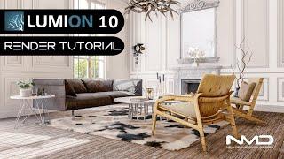 Lumion 10 Pro Classical interior 3D Rendering Tutorial