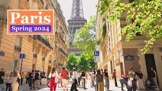Paris, France   - Walking in 7th arrondissement of Paris | Paris 4K HDR 60 fps |  Paris 2024